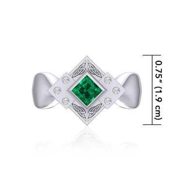 Celtic Trinity Knot Silver Ring TRI353 - Jewelry